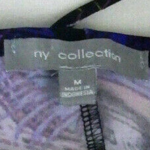 My Collection Sleeveless Dress Feather Pattern Blk - Picture 3 of 16